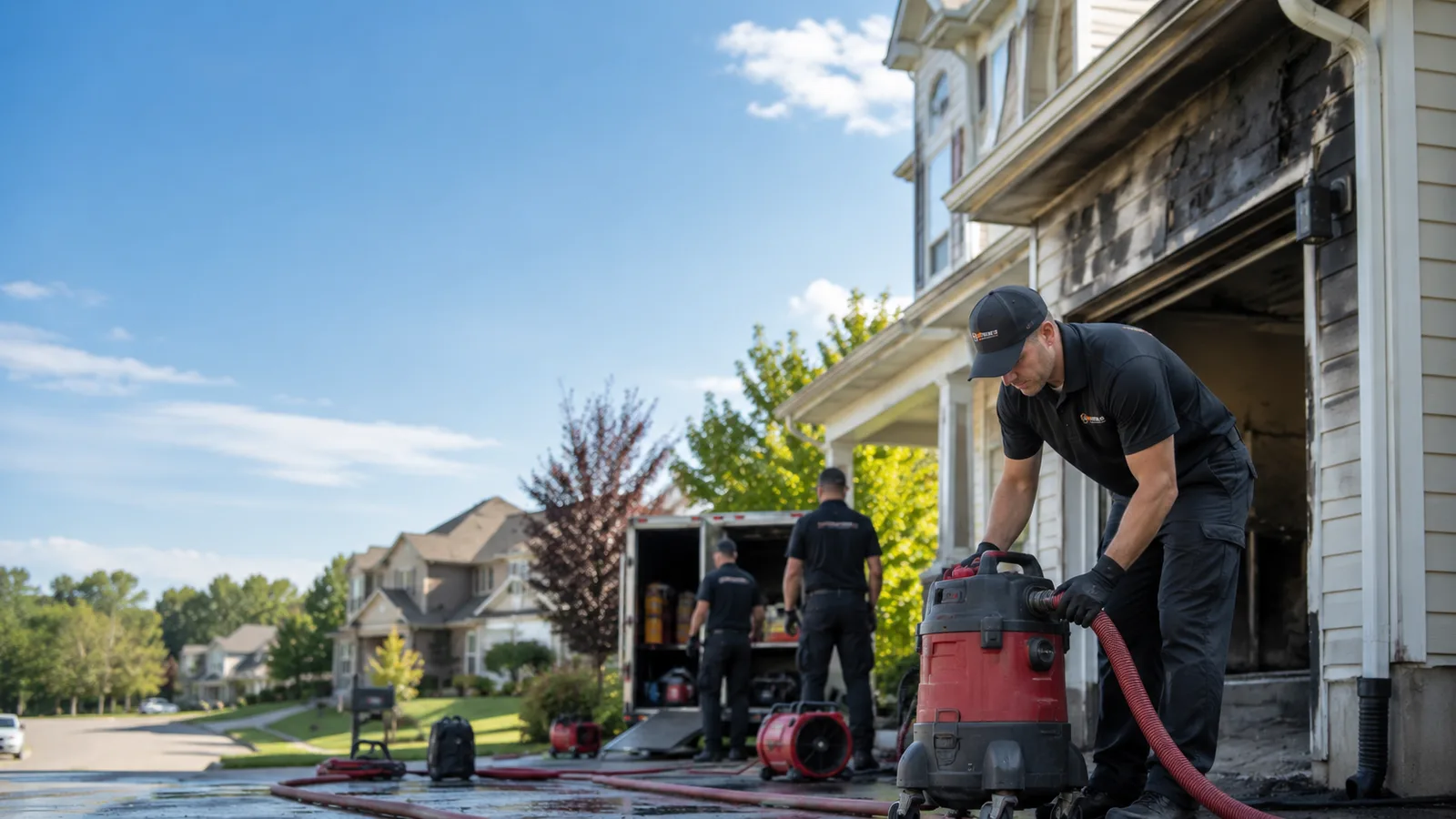 Fire And Smoke Damage Restoration in Luck, WI near me